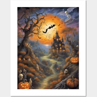 Spooky Halloween Posters and Art